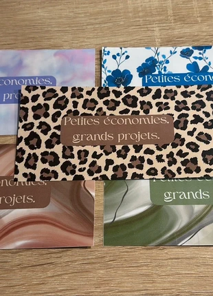 Page de garde motivante au choix - Enveloppe budgétaire A6, marque: Fait Main, état: Neuf, 1,50 €, 2,28 € Protection acheteurs (Pro) incluse