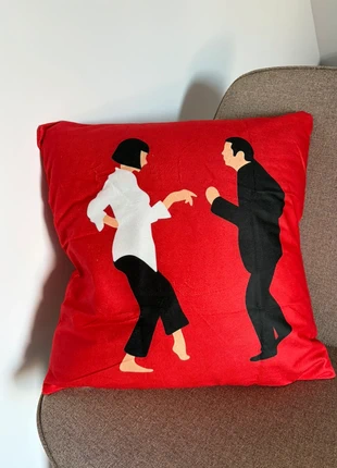 Housse de coussin Pulp Fiction, zustand: Sehr gut, größe: 45 x 45 cm, 8,00 €, 9,10 € beinhaltet Vinted-Käuferschutz Pro