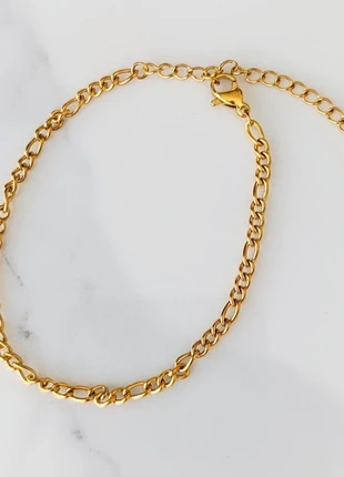 Bracelet chaine en acier inoxydable, brand: Magnifique, condition: Very good, €2.99, €3.84 includes Buyer Protection