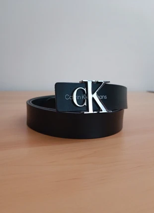 Ceinture Calvin Klein Monogram Noir - Taille 115 cm/45 inch, brand: Calvin Klein, condizioni: Ottime, taglia: 115 cm, €35.00, €37.45 include la Protezione acquisti