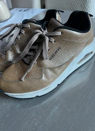 Rare superbes baskets dorées or Skechers 40, brand: Skechers, condition: Very good, size: 40, €16.00, €17.50 includes Buyer Protection