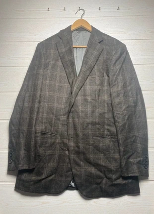 Veste de costume Gianfranco Ferré à carreaux gris – Taille L, brand: Gianfranco Ferré, condition: Very good, size: L, €18.00, €19.60 includes Buyer Protection