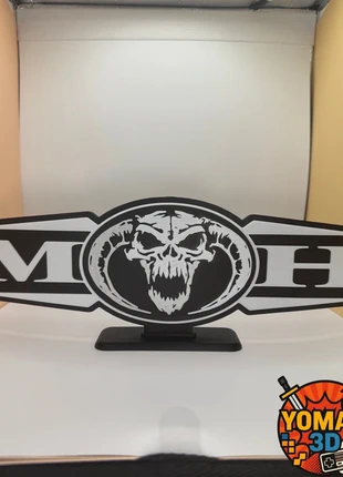 Logo décoratif moh master of hardcore, marke: yoman3D, zustand: Sehr gut, größe: Einheitsgröße, 13,00 €, 14,35 € beinhaltet Vinted-Käuferschutz Pro