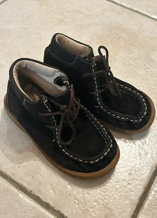 Bottines, chaussures garçon, en daim et cuir, brun / marron, taille 27, marca: Pihero, estado: Muy bueno, tamaño: 27, 6,00 €, 7,00 € Protección al comprador incluida