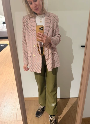 Blazer lichtroos met klein motiefje merk timeless maat s/m, brand: Timeless, condizioni: Ottime, taglia: M / IT 42 / EU 38, €25.00, €26.95 include la Protezione acquisti