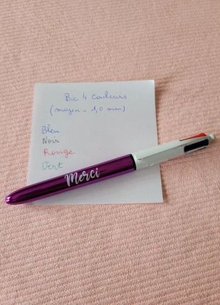 Bic 4 couleurs "Merci", marke: BIC, zustand: Neu, 5,00 €, 5,95 € inklusive Vinted-Käuferschutz