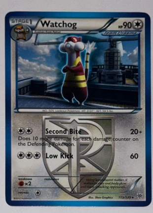 Pokémon Card: Watchog #113/135 (Pokemon Plasma Storm), brand: Pokémon, condition: New with tags, £0.78, £1.52 includes Buyer Protection
