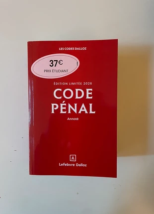 Code pénal 2026 neuf, état: Neuf sans étiquette, 32,00 €, 34,30 € Protection acheteurs incluse