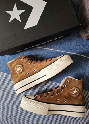Converse All Star Lift Hi Suede - Taille 36 (neuf), brand: Converse, condition: Very good, size: 36, €54.00, €57.40 includes Buyer Protection Pro