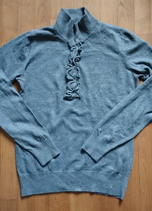 Pull femme gris col montant frou-frou "Tommy Hilfiger " Taille, marque: Tommy Hilfiger, état: Très bon état, taille: M / 38 / 10, 12,00 €, 13,30 € Protection acheteurs incluse