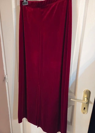 Jupe longue rouge, marque: Profile, état: Neuf sans étiquette, taille: M / 38 / 10, 7,00 €, 8,05 € Protection acheteurs incluse