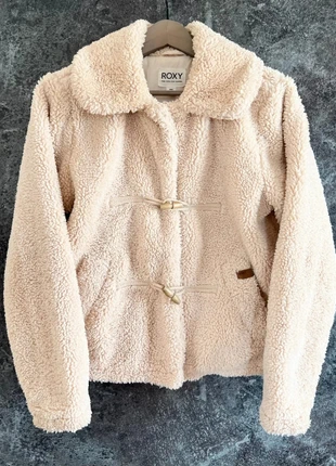 Veste épaisse beige sherpa femme Roxy taille M Chaqueta mujer Giacca donna Damenjacke, marke: Roxy, zustand: Sehr gut, größe: M / 38 / 10, 45,00 €, 47,95 € inklusive Vinted-Käuferschutz