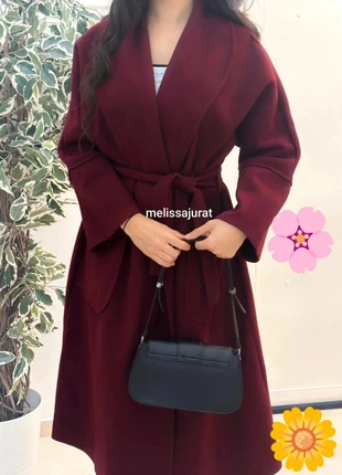 Manteau long burgundy bordeaux laine, brand: Boutique indépendante, condizioni: Ottime, taglia: S / IT 40 / EU 36, €25.00, €26.95 include la Protezione acquisti