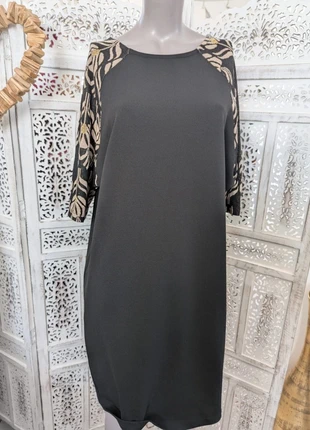 Robe marque Kitana taille 48 couleur noir beige et or B6, brand: Kitana, condition: New with tags, size: 4XL / 48 / 20, €29.99, €32.19 includes Buyer Protection Pro