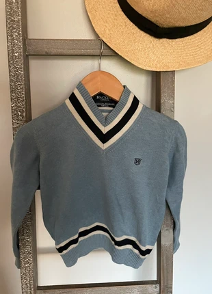 Pull col V - Hackett London - 5 ans - bleu., marke: Hackett, zustand: Sehr gut, größe: 5 Jahre / 110, 7,00 €, 8,05 € inklusive Vinted-Käuferschutz