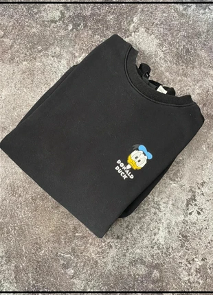 H&M Pull Noir Donald Duck Brodé Taille M Unisexe Streetwear Y2K Vintage, marque: Disney, état: Très bon état, taille: M, 8,90 €, 10,05 € Protection acheteurs incluse
