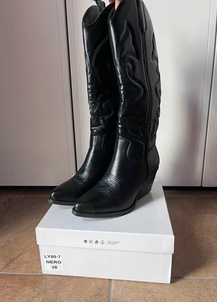 Camperos simil pelle neri NUOVI, condizioni: Nuovo senza cartellino, taglia: 38, €30.00, €32.20 include la Protezione acquisti