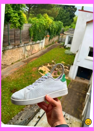 Basket chaussures Adidas Stan Smith verte et blanche pour femme | Taille 35, marca: adidas, estado: Bom, tamanho: 35, €7.50, €8.58 inclui Proteção do Comprador