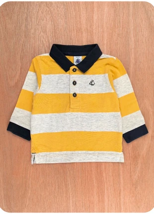 Polo manches longues rayé / bébé garçon / 6 mois 67 cm / Petit bateau, marke: Petit Bateau, zustand: Sehr gut, größe: 3-6 Monate / 62, 6,00 €, 7,00 € beinhaltet Vinted-Käuferschutz Pro