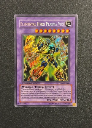 Elemental Hero Plasma Vice, brand: Yu-Gi-Oh!, condition: New without tags, £6.00, £7.00 includes Buyer Protection