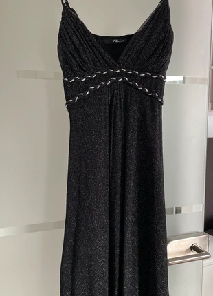 Kurzes Kleid schwarz Glitzer, marque: Jane Norman, état: Très bon état, taille: S / 36 / 8, 7,50 €, 8,58 € Protection acheteurs incluse