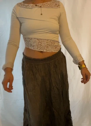 Jupe longue bi texture ton marron vintage taille M, marke: Vintage Dressing, zustand: Sehr gut, größe: M / 38 / 10, 13,00 €, 14,35 € beinhaltet Vinted-Käuferschutz Pro