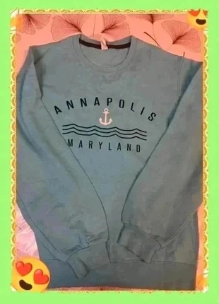 Pull SofSpunTaille SBleu Clair bon Etat AnNapolis Maryland, brand: sofspun, condizioni: Buone, taglia: S, €5.40, €6.37 include la Protezione acquisti