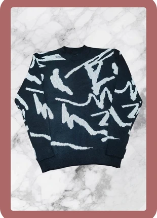 Pull y2k vintage noir avec motif blanc M, marque: y2k, état: Neuf sans étiquette, taille: M, 25,00 €, 26,95 € Protection acheteurs incluse