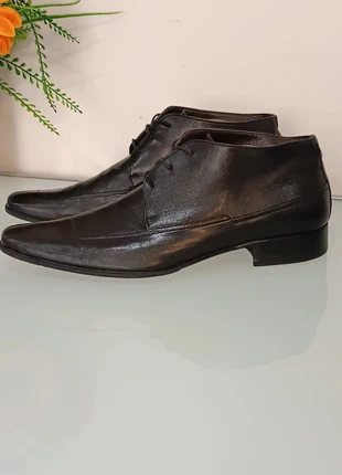 Luciano Ilari stivaletti/polacchini in vera pelle nera taglia 44, brand: Luciano ilari, condizioni: Ottime, taglia: 44, €16.00, €17.50 include la Protezione acquisti