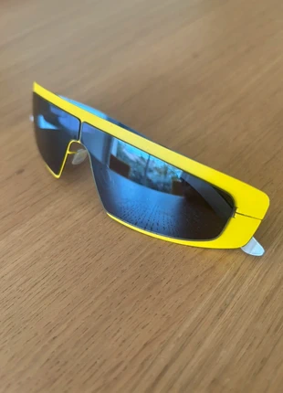 Lunettes de soleil Ic! Berlin modèle unisexe Laser acide yellow silver, marque: Ic! Berlin, état: Très bon état, 280,00 €, 294,70 € Protection acheteurs incluse