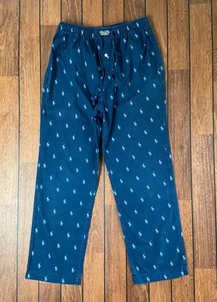 Bas de Pyjama/Jogging coupe droite Ralph Lauren S Homme Bleu marine clair logo imprimé coupe droite, brand: Ralph Lauren, condition: Very good, size: S, €40.00, €42.70 includes Buyer Protection