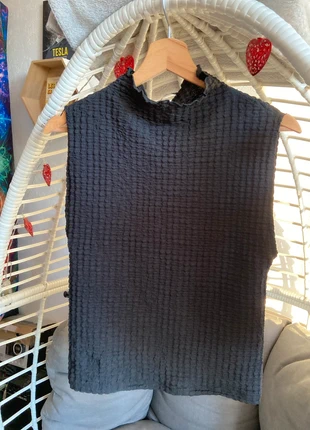 Top tissu gauffré Zara L neuf, brand: Zara, condition: New without tags, size: L / 40 / 12, €3.50, €4.38 includes Buyer Protection