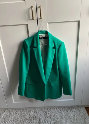 Blazer Zara vert, brand: Zara, condition: New without tags, size: S / 36 / 8, €20.00, €21.70 includes Buyer Protection