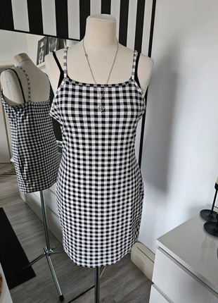 •Karo Kleid schwarz/weiß Größe XL•, merk: Sonstiges, staat: Nieuw zonder prijskaartje, maat: XL / 42 / 14, € 5,00, € 5,95 inclusief Kopersbescherming