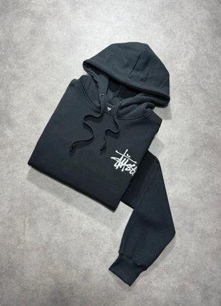 Pull à capuche Stüssy Noir - Logo brodé - 100% coton - Taille XL °, marke: Stüssy, zustand: Sehr gut, größe: XL, 60,00 €, 63,70 € inklusive Vinted-Käuferschutz