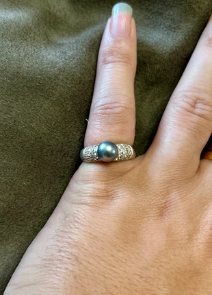 Bague en argent massif et pierres fantaisies, marque: Argent, état: Bon état, taille: 19 mm, 33,95 €, 36,35 € Protection acheteurs (Pro) incluse