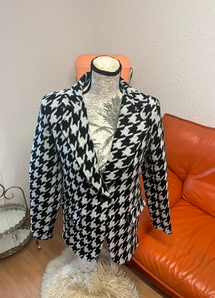 🧥 Veste à carreaux pied-de-poule noir et blanc – L’Atelier de Mila Paris, marca: l’Atelier de Mila, estado: Muy bueno, tamaño: S / 36 / 8, 8,00 €, 9,10 € Protección al comprador incluida