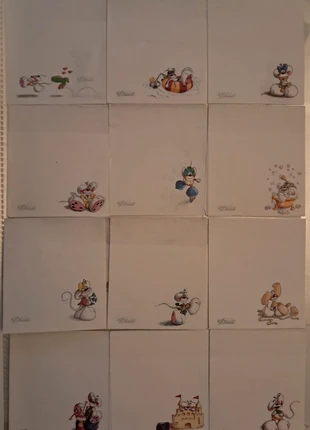 Lot de 35 feuilles Diddl + post-it, brand: Diddl, condition: Very good, €5.00, €5.95 includes Buyer Protection