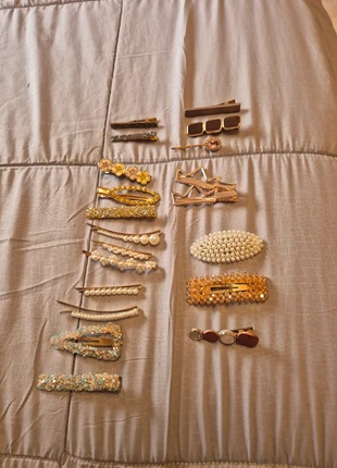 20 fermagli per capelli, estado: Muito bom, €4.00, €4.90 inclui Proteção do Comprador