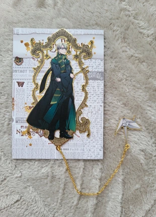 Marque page Harry Potter métallique Drago Malfoy, marque: Harry Potter, état: Neuf avec étiquette, 10,00 €, 11,20 € Protection acheteurs incluse