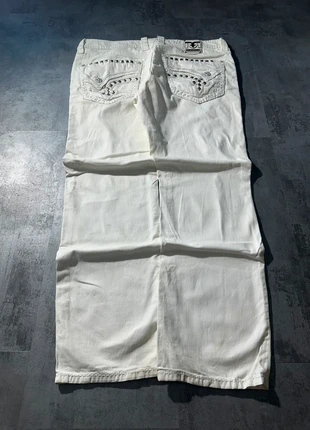 jean coupe large hip-hop baggy skater rock revival vintage blanc, brand: Rock Revival, condizioni: Ottime, taglia: XXL, €49.99, €53.19 include la Protezione acquisti