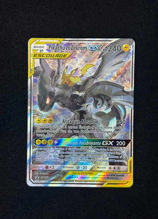 Pikachu et Zekrom Alternative GX SM168 Escouade / Tag Team, brand: Pokémon, condition: Good, €150.00, €158.20 includes Buyer Protection