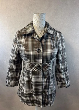 Veste à carreaux marron et beige – City Girl – Taille M – Lot MI34, marque: City Girl, état: Très bon état, taille: M / 38 / 10, 8,10 €, 9,21 € Protection acheteurs (Pro) incluse