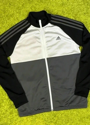 Adidas – Veste de survêtement Primegreen – Colorblock Noir/Gris/Blanc – Taille XS Homme, marque: adidas, état: Très bon état, taille: XS, 22,00 €, 23,80 € Protection acheteurs incluse