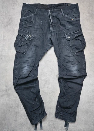 Pantalon cargo g-star noir taille w38l32 homme mayn28, merk: G-Star, staat: Goed, maat: W38 | FR 48, € 17,90, € 19,50 inclusief Kopersbescherming