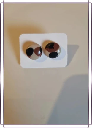 Boucle d'oreille puce femme léopard fait main, brand: FIMO, condition: New with tags, €4.00, €4.90 includes Buyer Protection