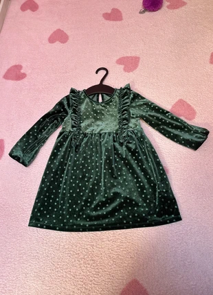 Vestito bambina velluto, marque: H&M, état: Très bon état, taille: 24-36 mois / 92 cm, 3,00 €, 3,85 € Protection acheteurs incluse