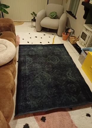 IKEA Vonsbäk Rug – 133x195cm – navy distressed Style, marque: IKEA, état: Très bon état, 25,00 €, 26,95 € Protection acheteurs incluse