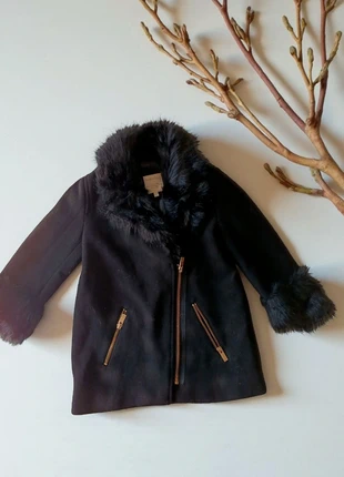 Capotto nero pelliccia bi ba bambina 4 anni autunno inverno girls Winter coat, brand: Piazza Italia, condizioni: Ottime, taglia: 4 anni / 104 cm, €15.00, €16.45 include la Protezione acquisti