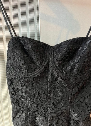 Black Lace Bodysuit, marque: Zara, état: Bon état, taille: XS / 34 / 6, 6,00 €, 7,00 € Protection acheteurs incluse